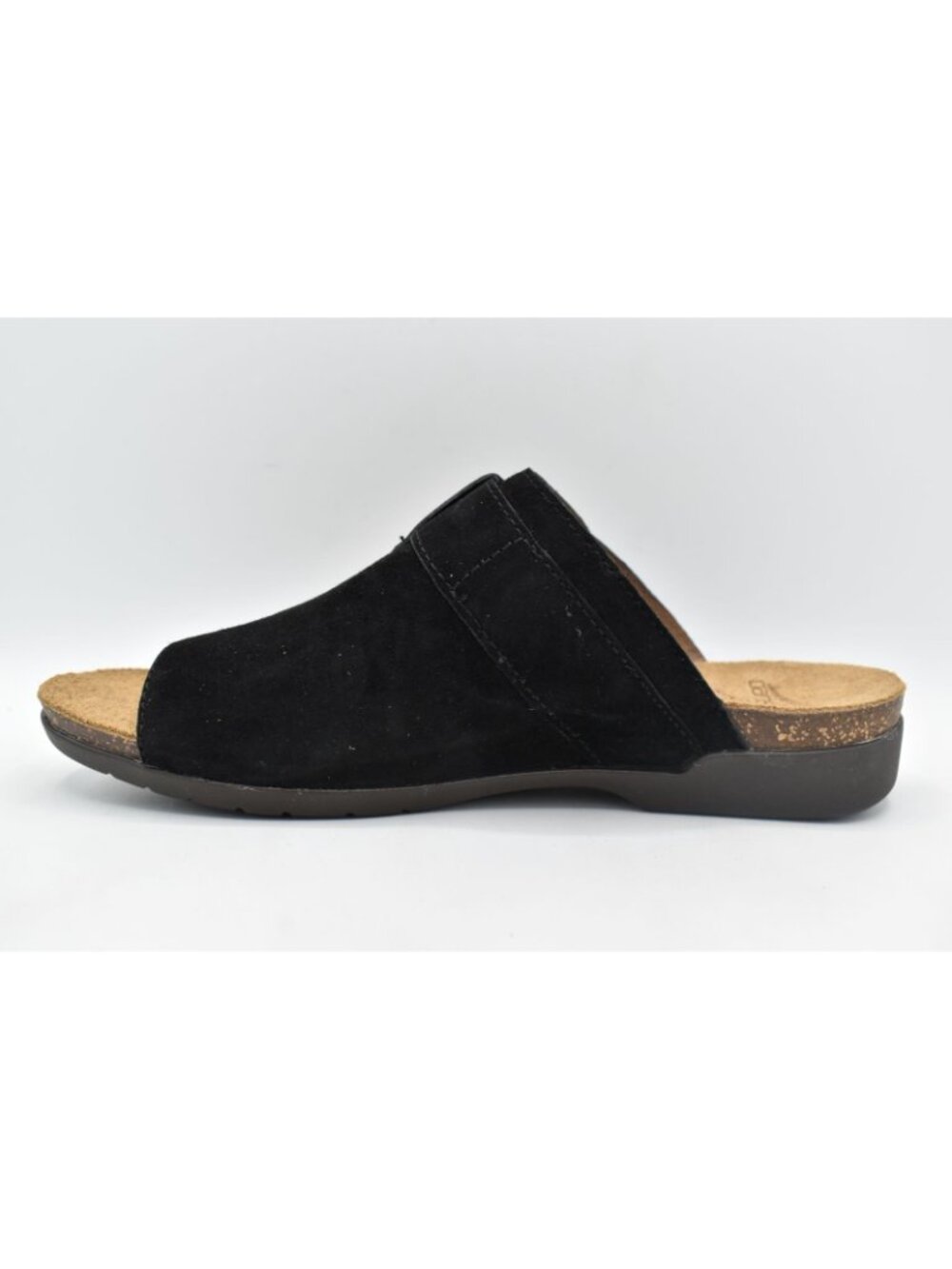 Dansko Womens EU Size 37 Rylee Black Suede Buckle Toe Loop Sandals Shoes - Picture 7 of 11